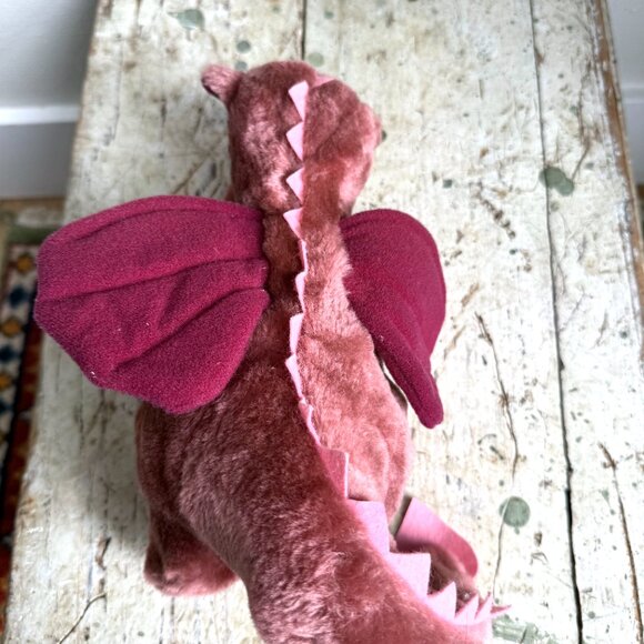 1983 Dakin Purple Dragon Plush Stuffed Toy New With Tags Korea "Duncan" - Picture 7 of 7